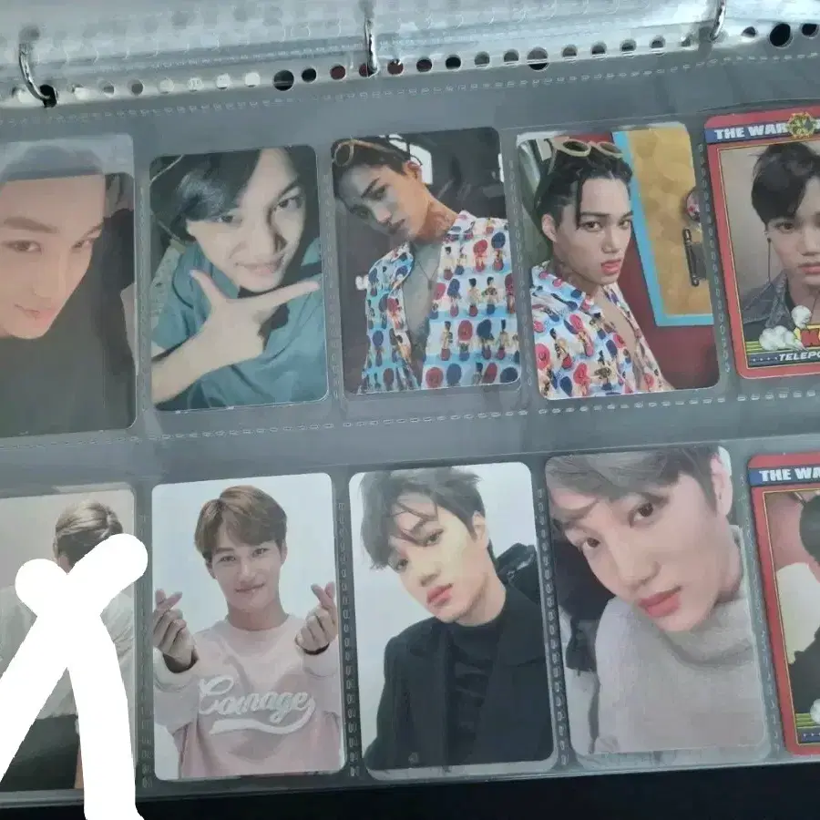 엑소 카이 포토카드