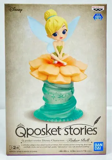 BANDAI SPIRITS Q posket stories Disney Characters 팅커벨 (B/꽃:옐로우)