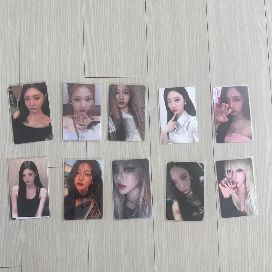 에스파 닝닝 포카 일괄 판매
