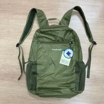 mont-bell 포켓터블 라이트팩 럭색 15L 카키