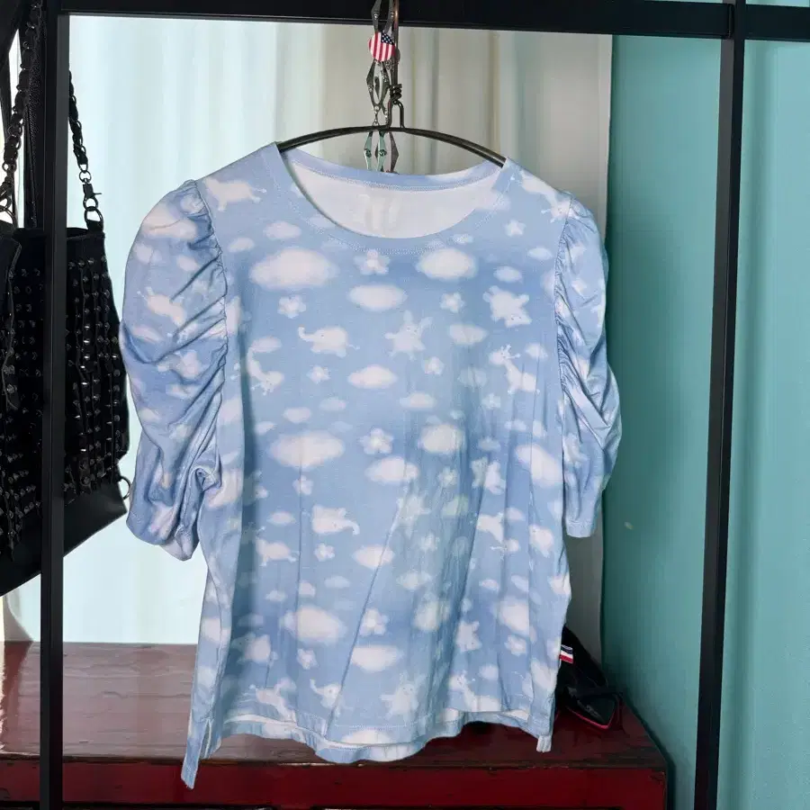 Cloud Puff Sky Blue Tee
