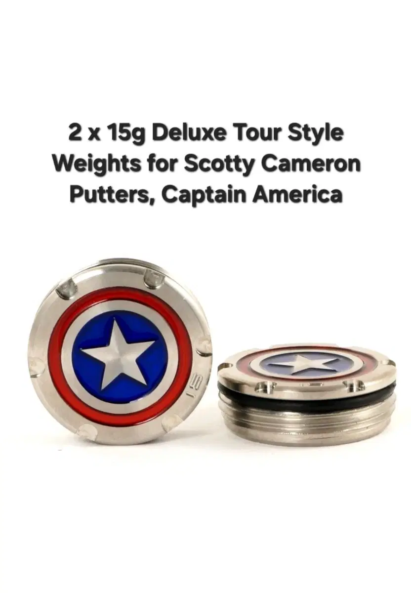 Tour Style Weight for Scotty Cameron Putters, Captain America