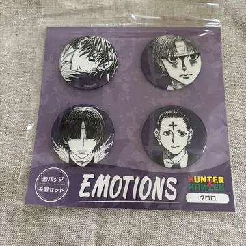 HUNTER x HUNTER 캔뱃지 EMOTIONS 클로로 J히어로