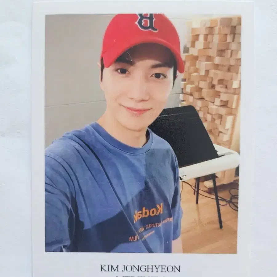 뉴이스트 JR(김종현) 포카 엽서 굿즈