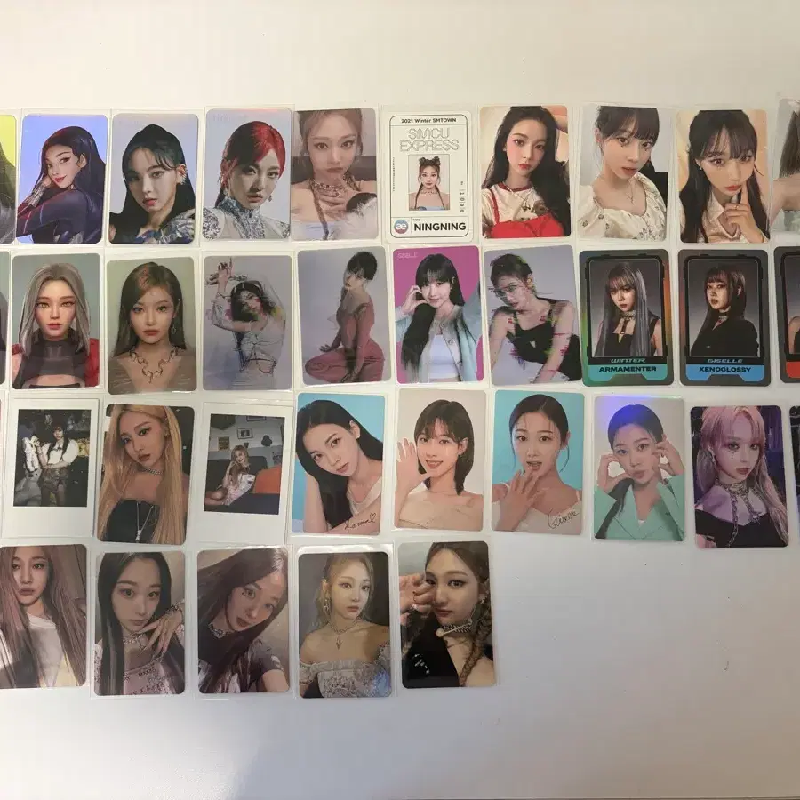(급처) 에스파 포토카드, 세비지 앨범, 걸스 앨범, 2022시그 일괄 판매