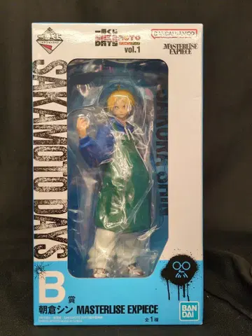 BANDAI SPIRITS 제일복권 SAKAMOTO DAYS vol.1 B상 아사쿠라 신 MASTERLISE EXPIECE