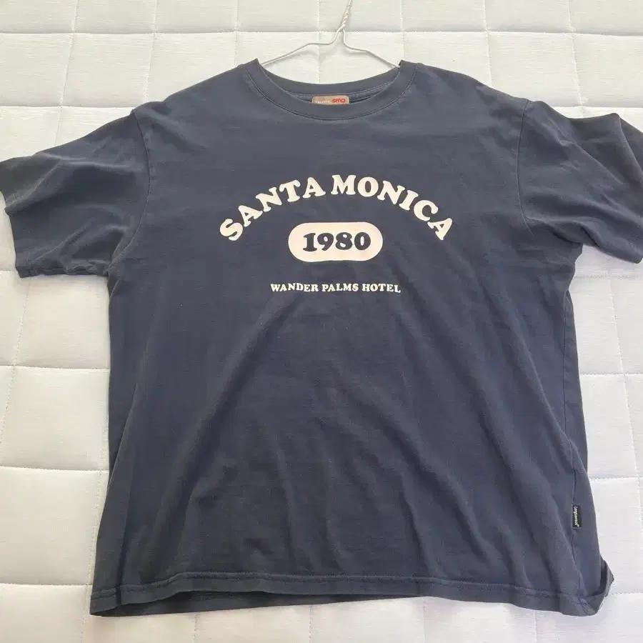 SPAO 스파오 산타모니카 반팔티 네이비 S