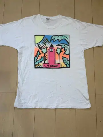 [90s USA제] L.A. GEAR 빈티지 T셔츠 XL