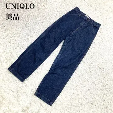 유니클로 데님 팬츠 블루 U642