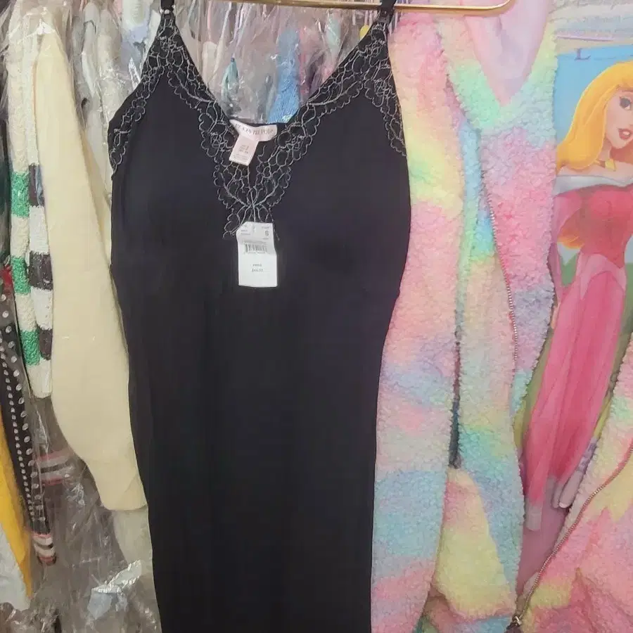 블랙 레이스 슬립S 수입