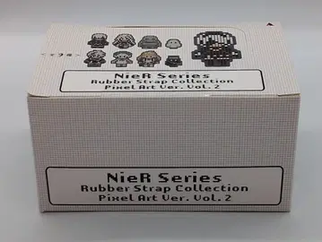 스퀘어 에닉스 NieR Series 러버 스트랩 컬렉션 도트 그림 ver. Vol.2 1BOX