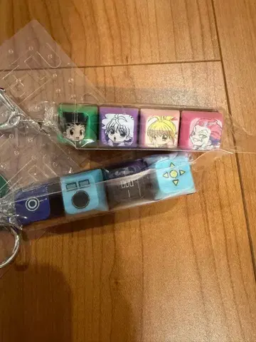 HUNTER x HUNTER 시마무라 콜라보 키보드 키링 2세트