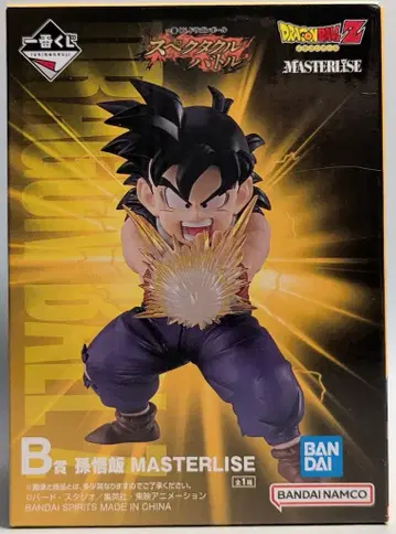 BANDAI SPIRITS 제일복권 드래곤볼 스펙터클 배틀 B상 손오반 MASTERLISE