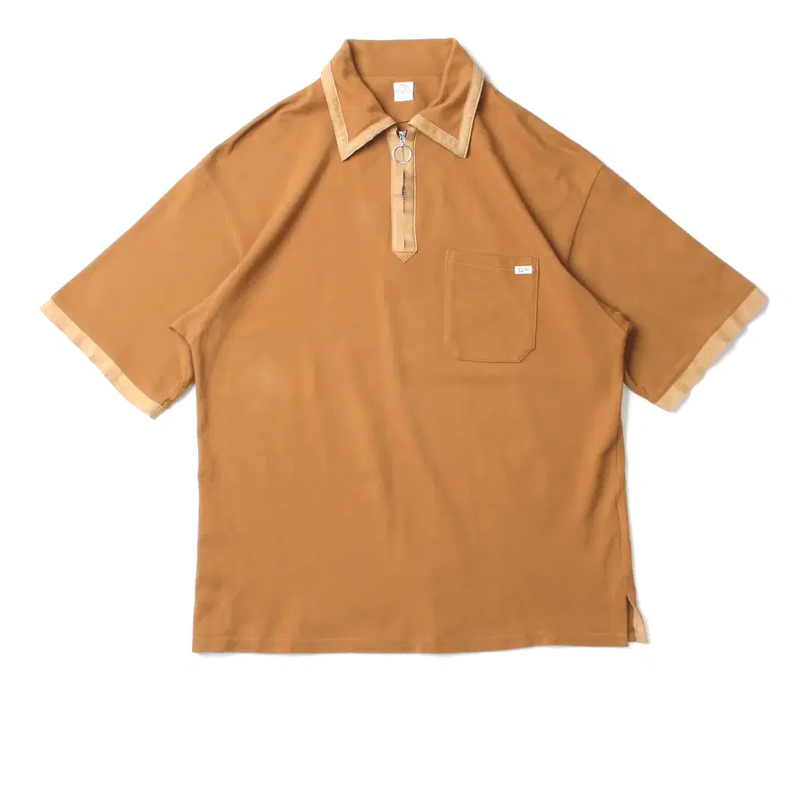 The DUFFER N NEPHEWS DUNDAS Zip Up Polo shirt