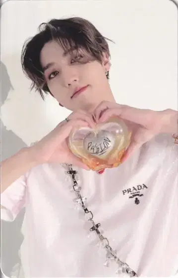 StrayKids MAXIDENT Han 트레이딩 카드 빨간색