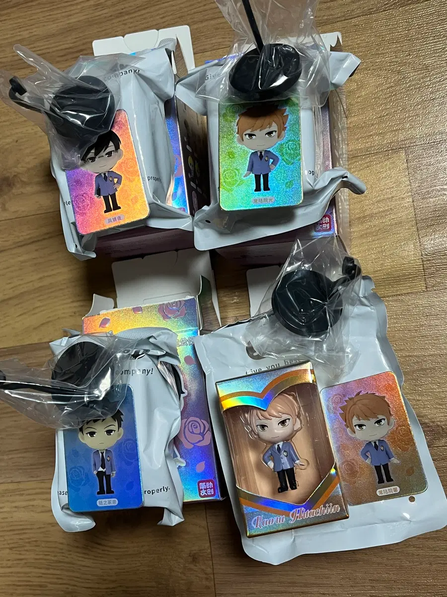 오란고교 쌀알 피규어4개 일괄판매