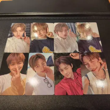 TWS 지훈 SODASODA 타워 레코드 HMV 특전 럭키 드로우 8장 트레이딩 카드
