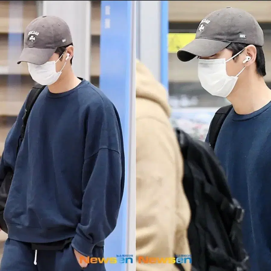 거의 새상품 이벳필드 모자 볼캡 그레이