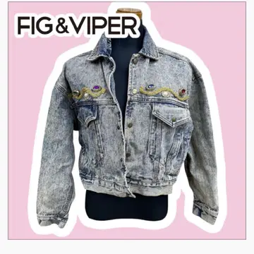 FIG&VIPER 케미컬 워시 G 자켓 비쥬