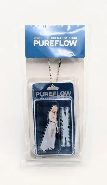 LE SSERAFIM 2026 PUREFLOW YUNJIN PHOTO KEYRING