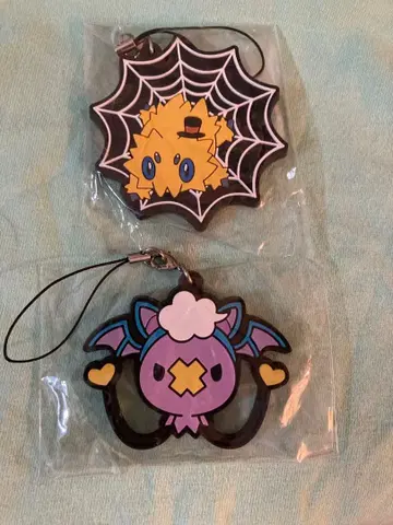 포켓몬 러버 마스코트 발챙이 후파 2종 세트 할로윈