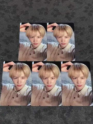 신유 TWS SODA SODA 팝업 럭키 드로우 트레이딩 카드 5종