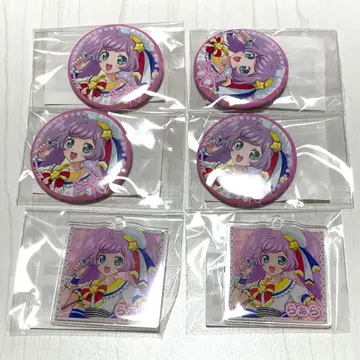 프리파라 마루쿠지 라라 마나카 라라 캔뱃지 아크릴 키링