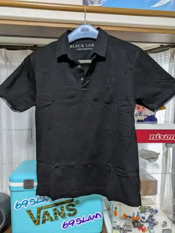 BLACK LABEL CRESTBRIDGE 피케 셔츠 블랙 L