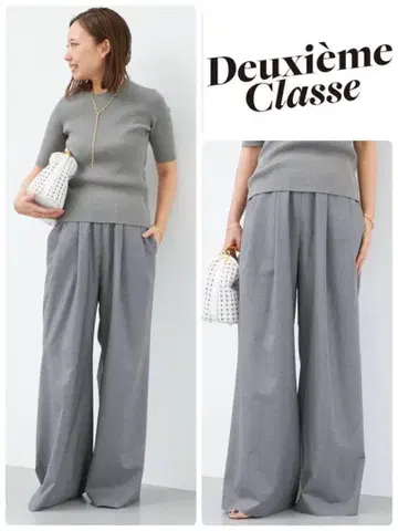 Deuxieme Classe COOL VICTORIAN 이지 팬츠 34