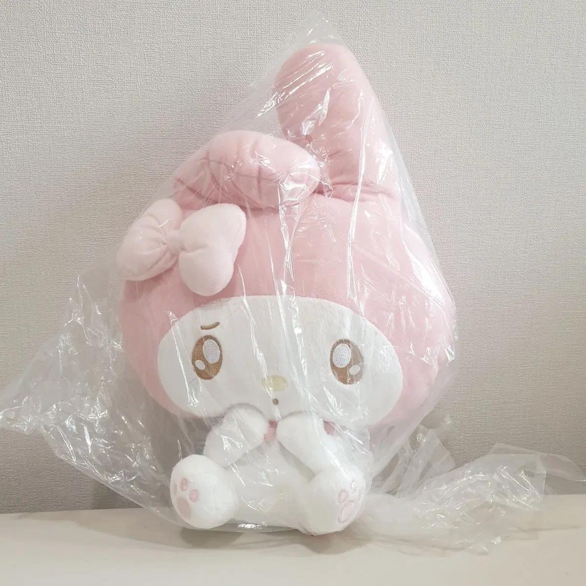 일본정품 산리오 반창고 붙인 울먹 마이멜로디인형
