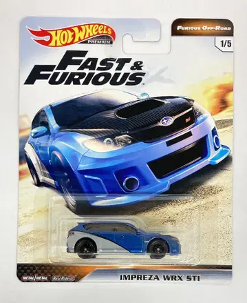 MATTEL HOTWHEELS 프리미엄 임프레자 WRX STI 1/5