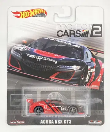 MATTEL HOTWHEELS 프로젝트 카스2 아큐라 NSX GT3 FLD22