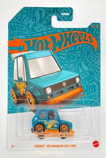 MATTEL HOTWHEELS 핫휠 투운드 폭스바겐 골프 MK1 4/6