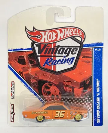 MATTEL HOTWHEELS VINTAGE RACING HOTWHEELS '65 FORD GALAXIE 'I.MOTORS' #36 T8467