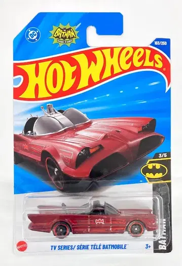 MATTEL 배트맨 3/5 핫휠 TV 시리즈/SERIE TELE 배트모빌 103/250