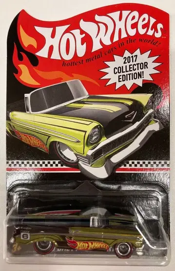 MATTEL HOT WHEELS 2017COLLRCTOR EDITION '56 CHEVY CONVERTIBLE FFY68