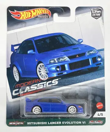 MATTEL HOTWHEELS MODERN CLASSICS GRJ89 MITSUBISHI LANCER EVOLUTION VI 4/5