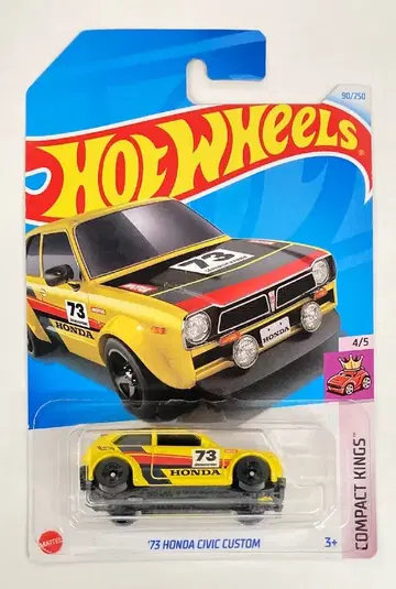MATTEL 핫휠 베이직카 73 혼다 시빅 커스텀
