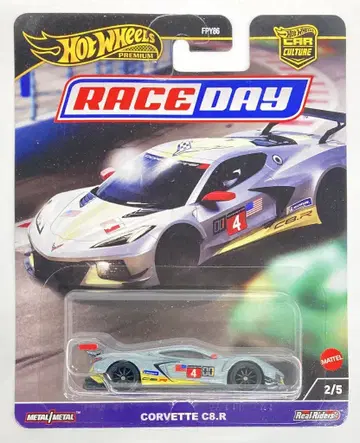 MATTEL HOTWHEELS RACE DAY HRV95 CORVETTE C8.R 2/5