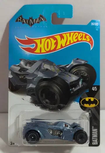 MATTEL BATMAN HOTWHEELS ARKHAM KNIGHT BATMOBILE DVB71