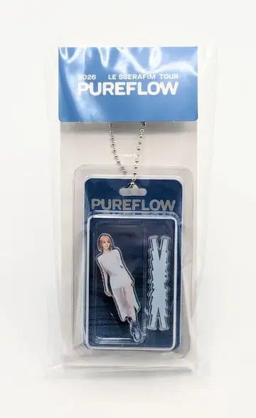 LE SSERAFIM 2026 PUREFLOW SAKURA PHOTO KEYRING