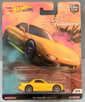 MATTEL HOTWHEELS STREET TUNERS '95 MAZDA RX-7 2/5