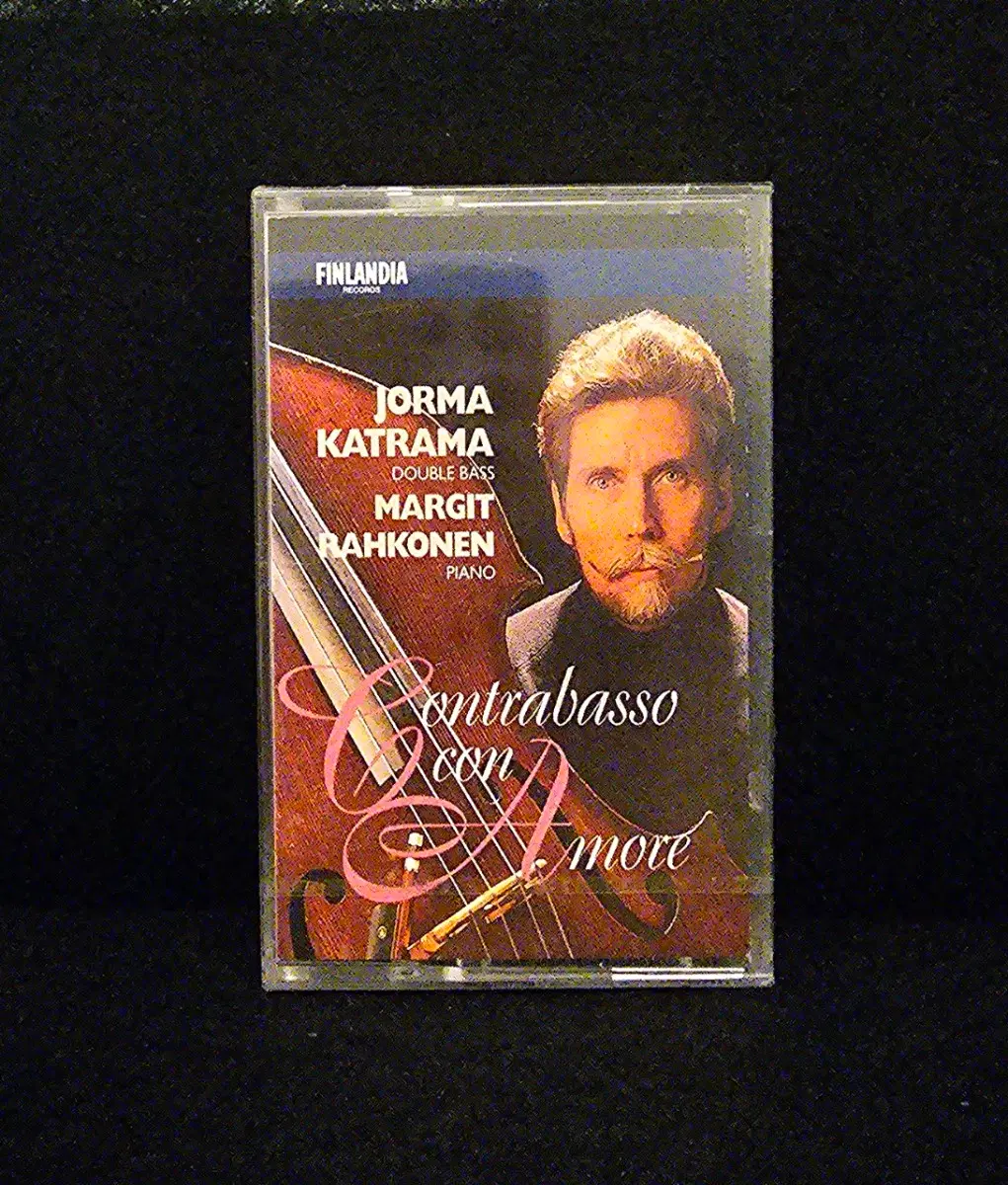 [미개봉]Jorma Katrama/Margit Rahkonen-Contrabasso con Amore 카세트테이프