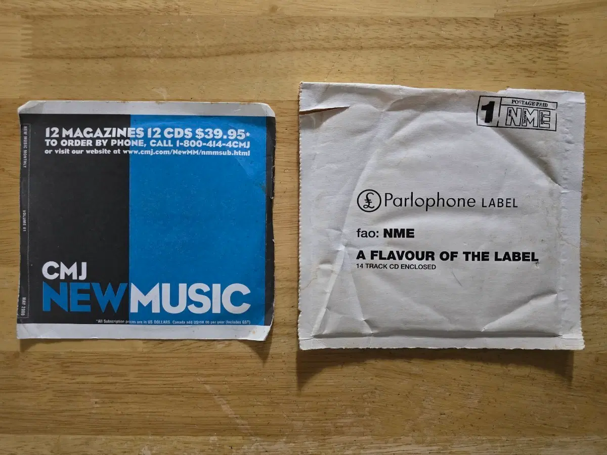 CD 음반 90s 매거진 PROMO CD 2장