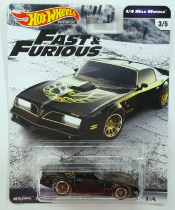 MATTEL 패스트&퓨리어스 핫휠 77 폰티악 파이어버드 T/A GBW88