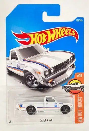 MATTEL HW HOT TRUCKS HOTWHEELS DATSUN 620 DTX75