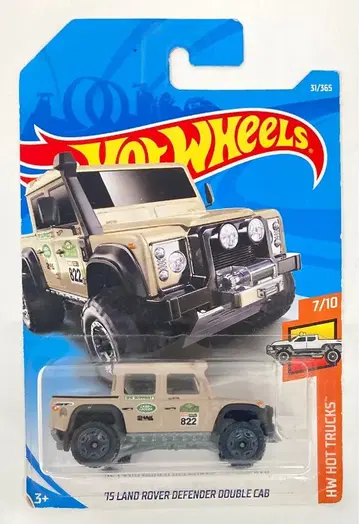 MATTEL HW HOT TRUCKS HOTWHEELS '15 랜드로버 디펜더 더블캡 FJV45