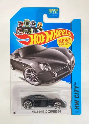 MATTEL HW CITY BFC50 ALFA ROMEO 8C COMPETIZIONE 블랙 29/250