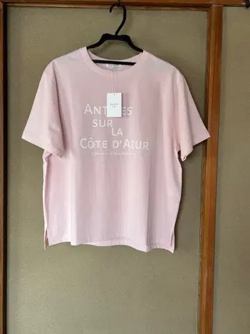 23구 L 사이즈 slow 로고 T셔츠