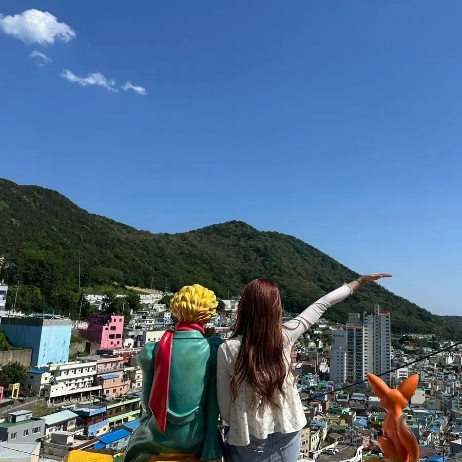 붙임머리 리터치 모델
